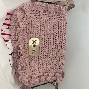 Small shoulder bag; Red by Valentino.  With dustbag; used once.